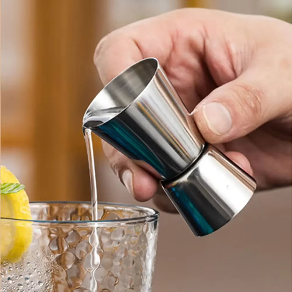 Stainless Steel Cocktail Measu - Spirit Measure Jigger 评论和价格