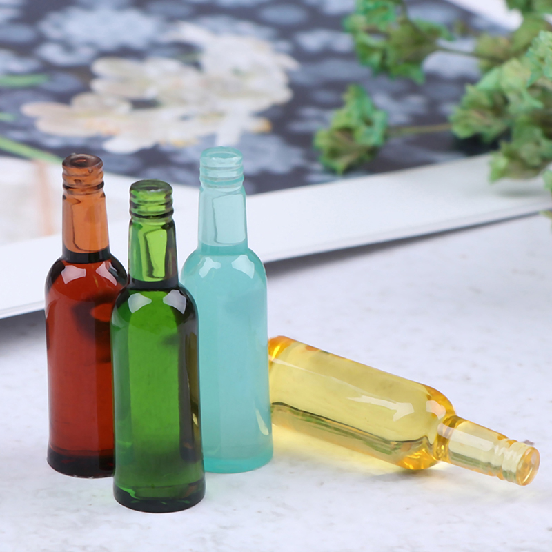 6pcs 1:12 Dollhouse Miniature  - Wine Beer Usa 评论和价格