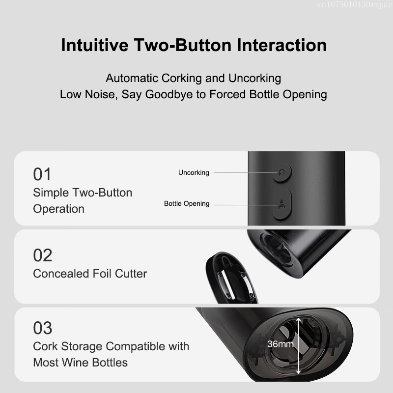 MIJIA Electric Wine Opener Bat - Beer Wine Hobby 评论和价格