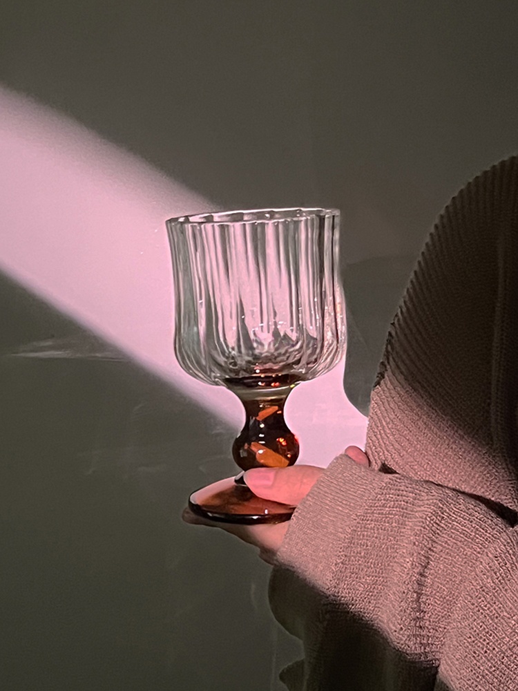 Vintage Mid-century Glass Wine - Wine Beer Foot 评论和价格