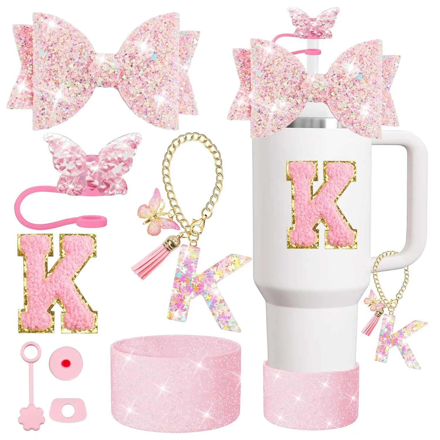 8PCS Cup Accessories Set for S - Bottle Stopper Set 评论和价格