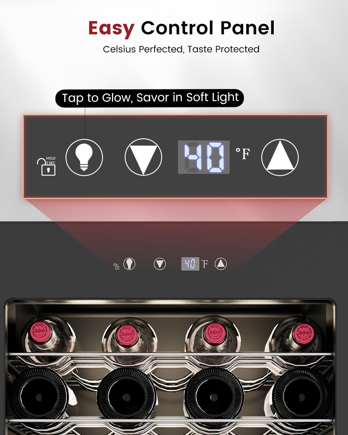 4.5 Cu.Ft Wine Cooler Refriger - Wine Beer Fridge Small 评论和价格