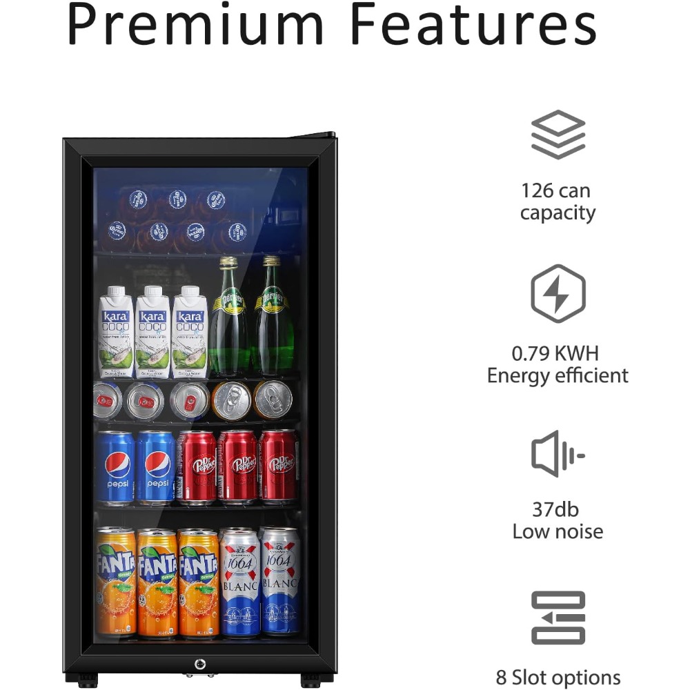 Beverage Refrigerator, Three P - Wine Beer Foot 评论和价格