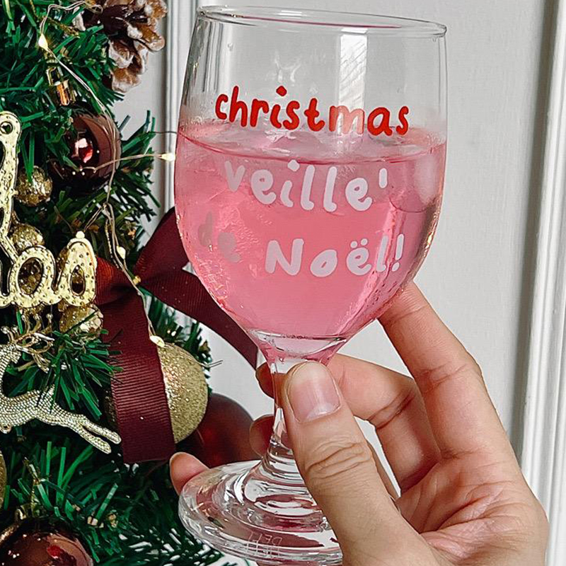 Vintage Letters Printed Glass  - Wine Beer Foot 评论和价格