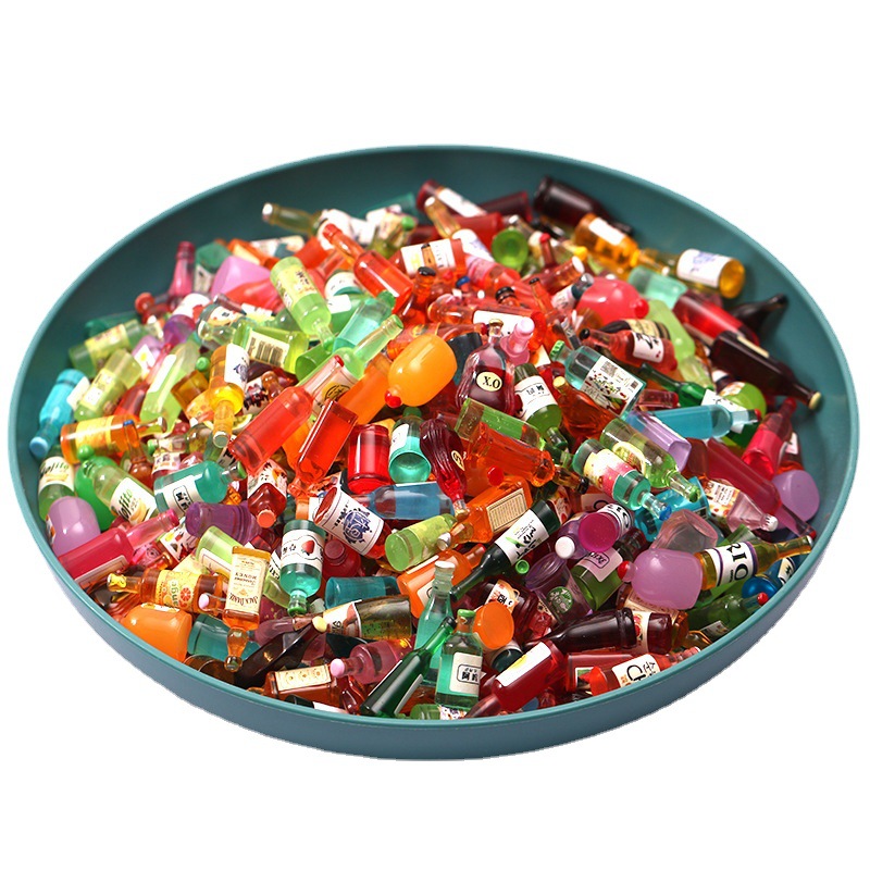 20Pcs Mixed Mini Resin Simulat - Wine Beer Mix 评论和价格