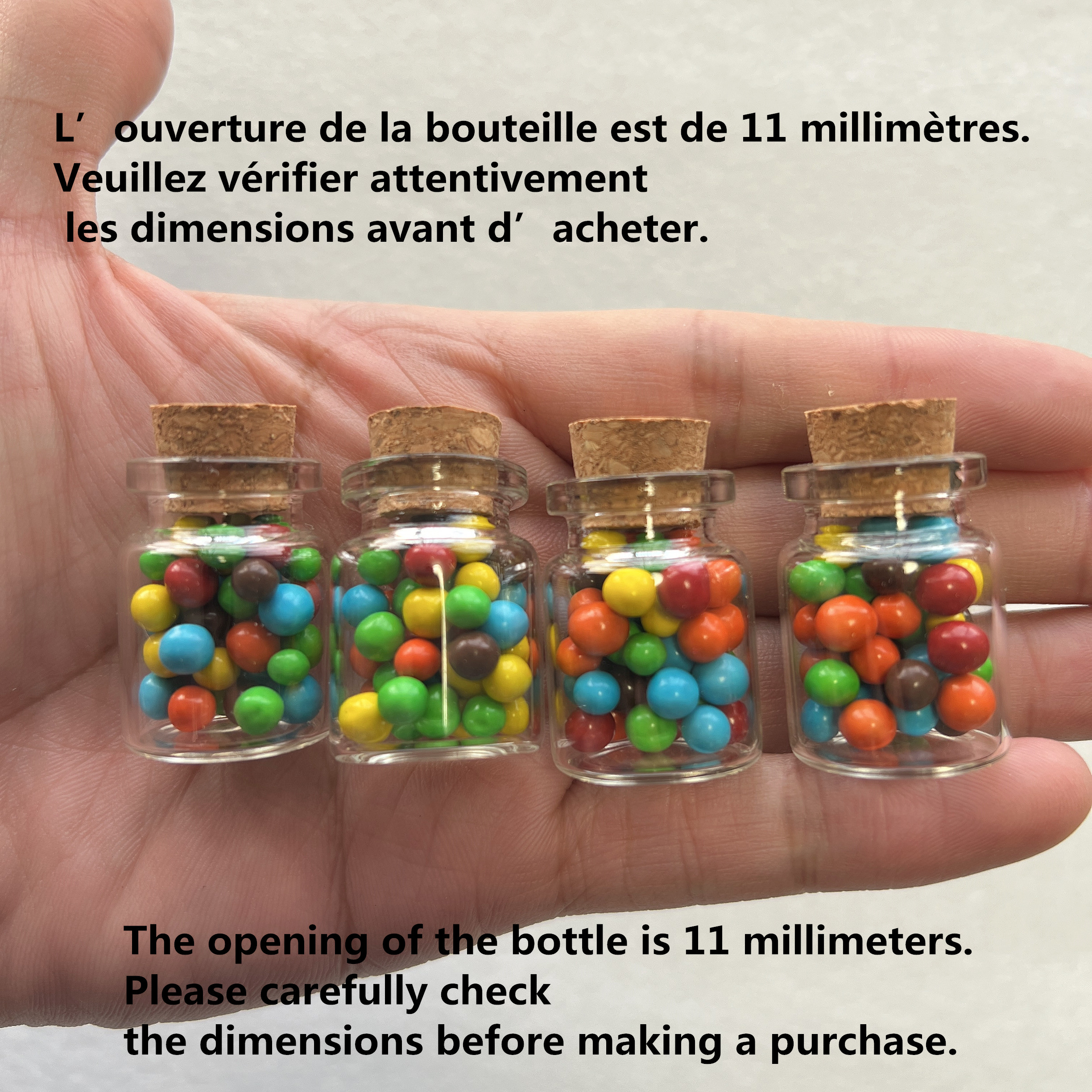 50/105 pcs/lot Narrow-mouth Sm - Bottle Stopper Set 评论和价格