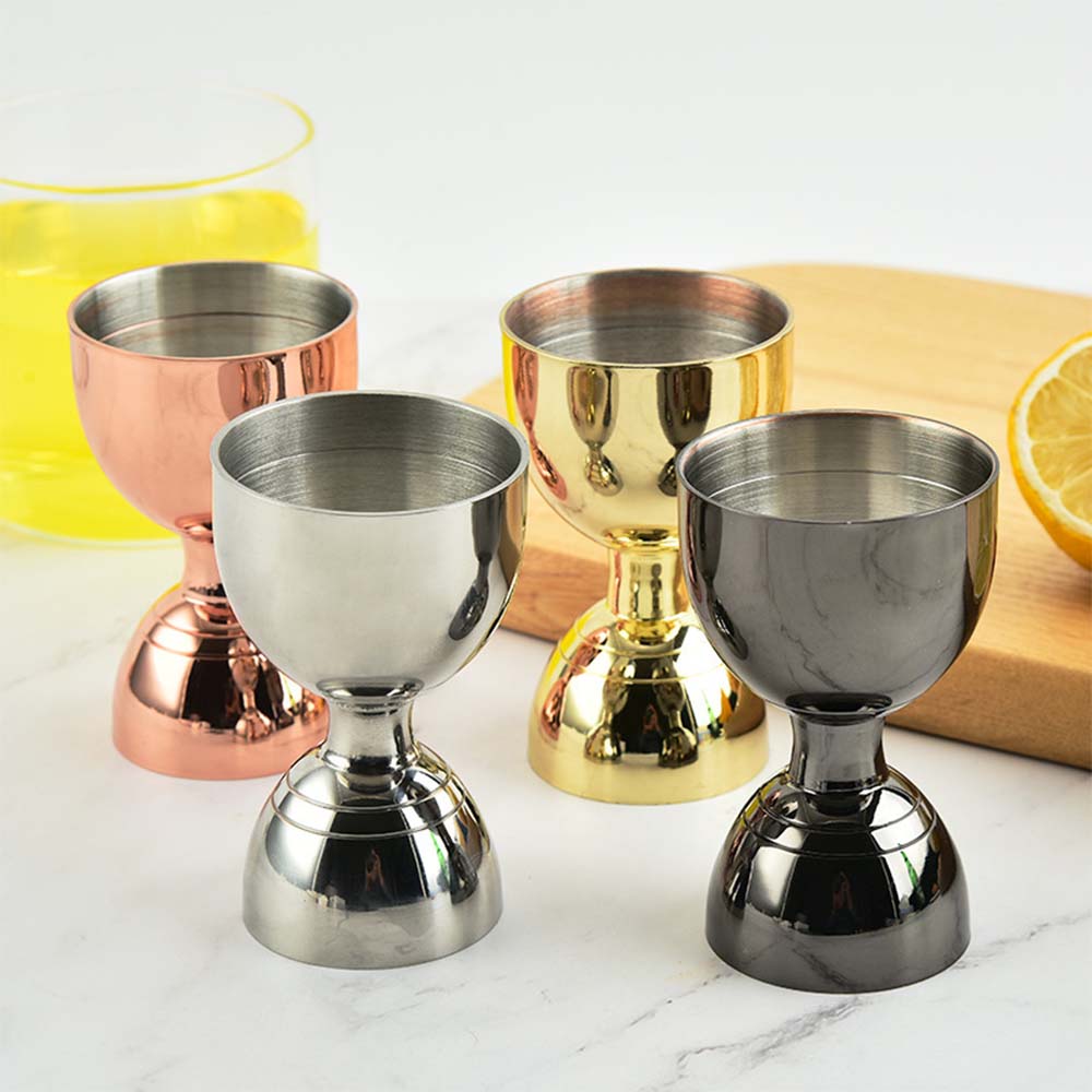 Stainless Steel Cocktail Shake - Spirit Measure Jigger 评论和价格