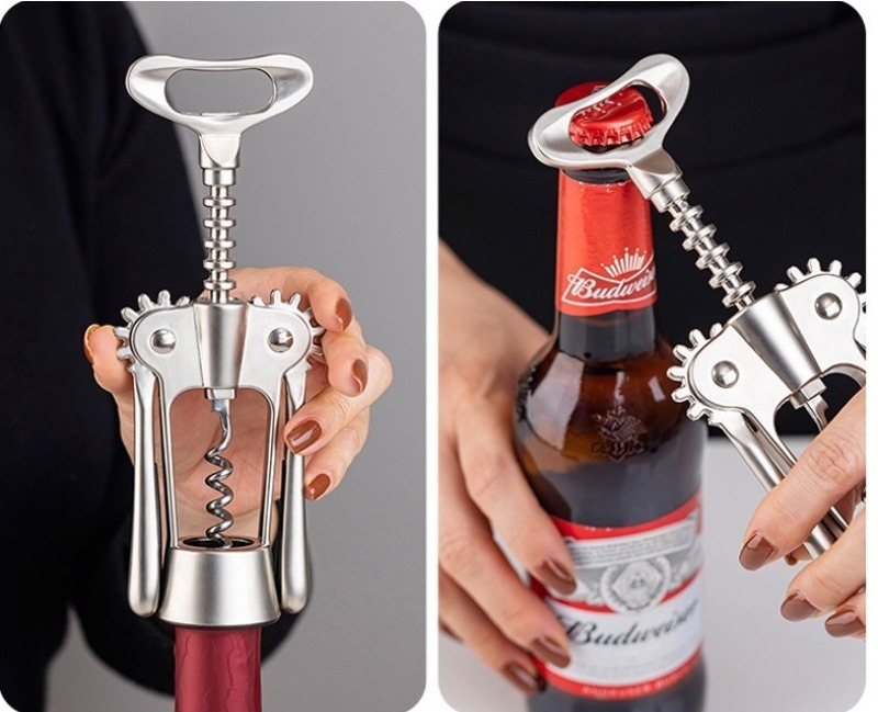 1pcs Stainless Steel Home Mult - Wine Beer Opener 评论和价格
