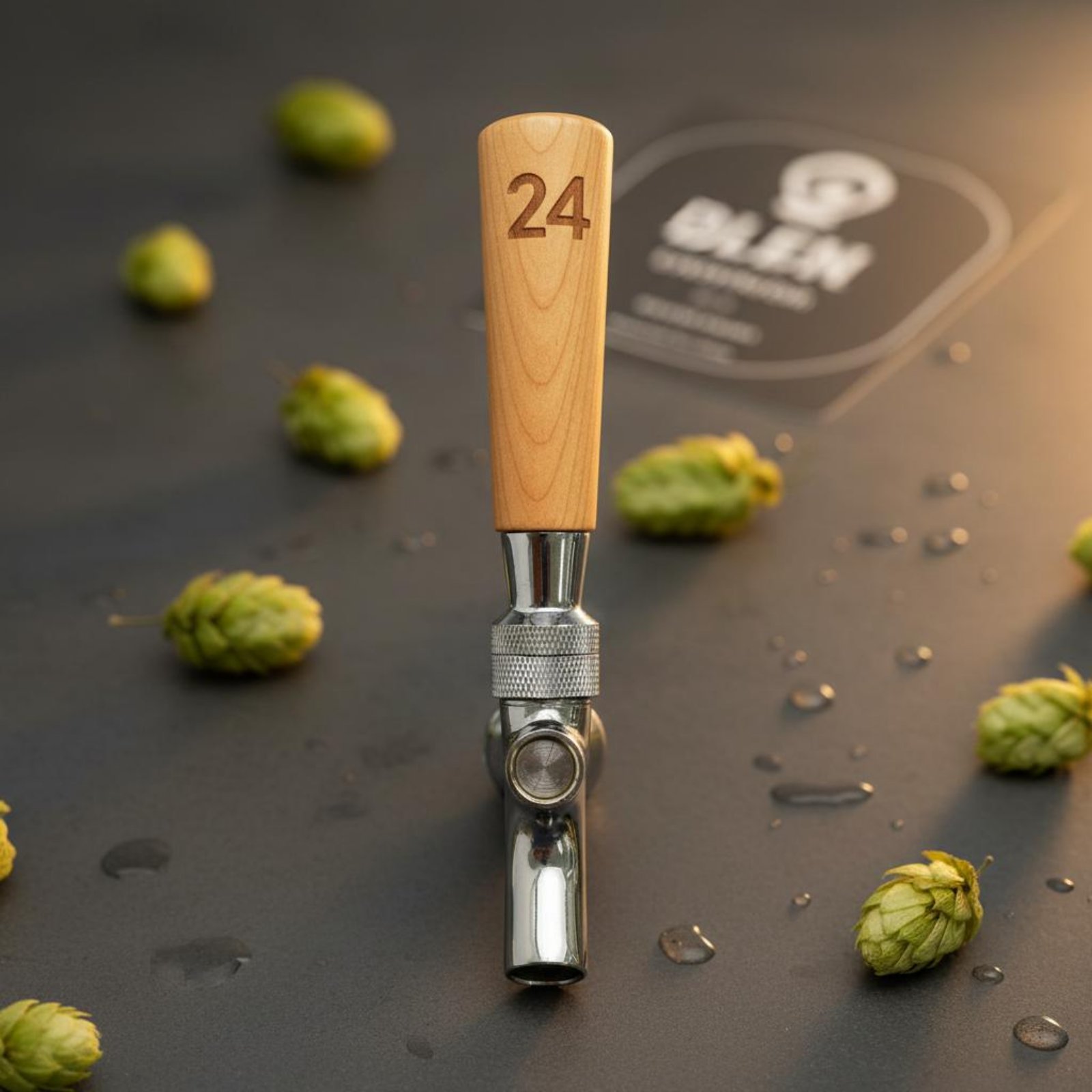 Short Wooden Beer Handle Solid - Wine Beer Usa 评论和价格