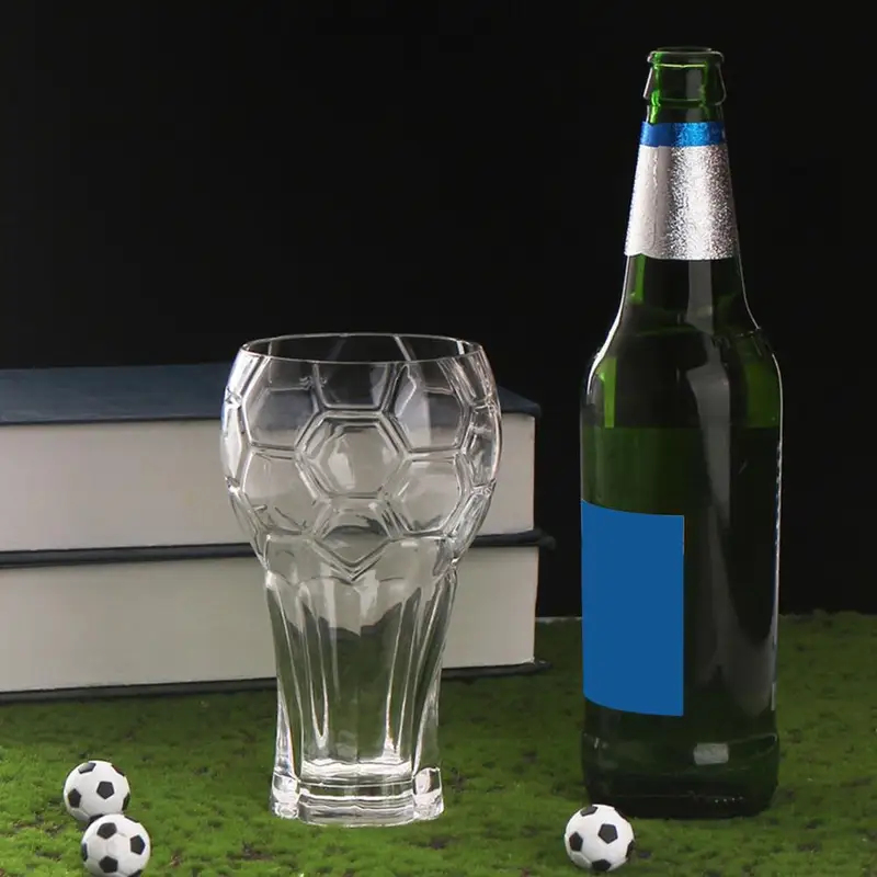 1/2pcs 600ML Football Beer Gla - Wine Beer Tequila 评论和价格