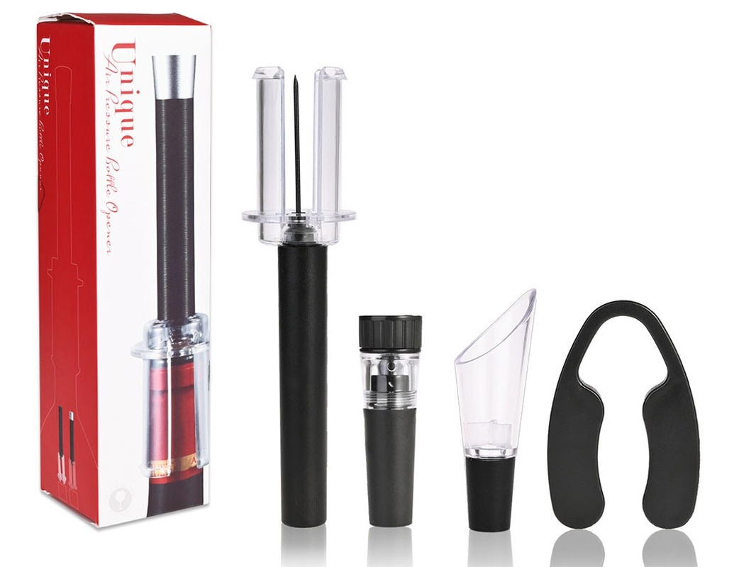 Air Pump Wine Bottle Opener Ai - Beer Wine Hobby 评论和价格