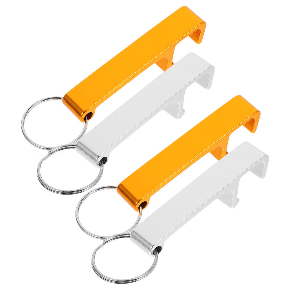 4pcs Bottle Keychain Metal Can - Beer Wine Hobby 评论和价格
