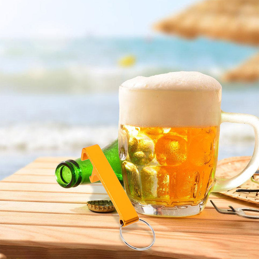 4pcs Bottle Keychain Metal Can - Beer Wine Hobby 评论和价格