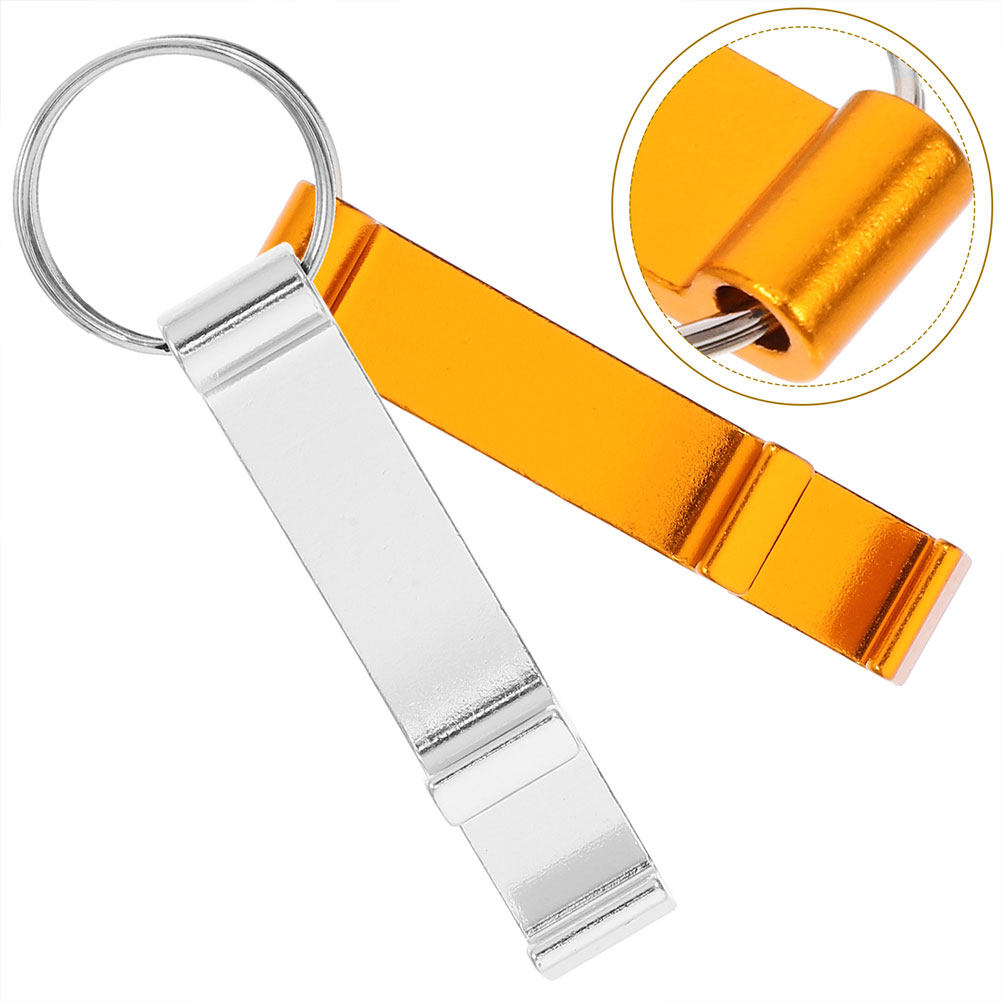 4pcs Bottle Keychain Metal Can - Beer Wine Hobby 评论和价格